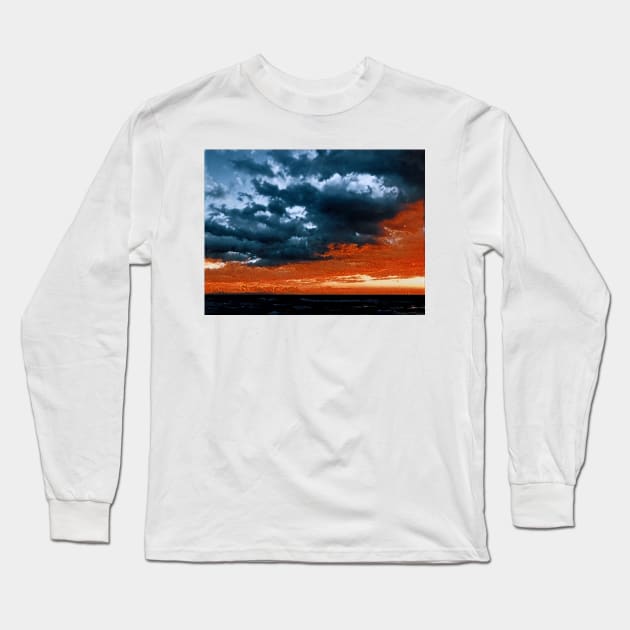 Sunset Cloud Long Sleeve T-Shirt by Tovers